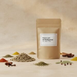 Poivre vert de Madagascar — 50 g (grains)