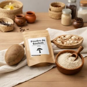 Poudre de Baobab de Madagascar — 200 g