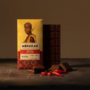 Chocolat Menakao Piment 63 % — 75 g